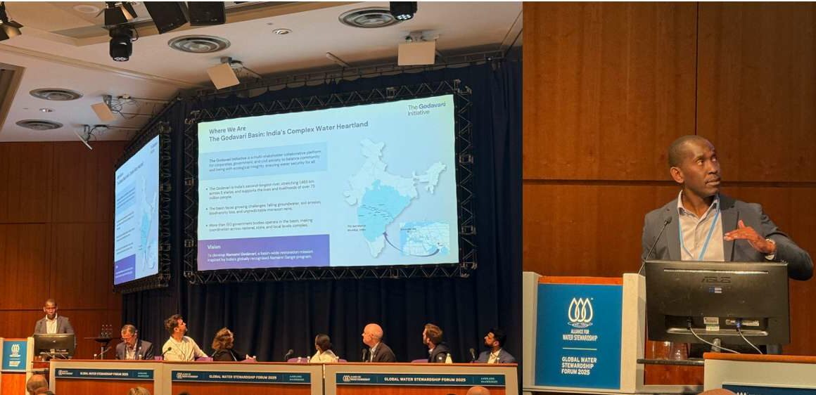India’s ‘The Godavari Initiative’ Showcased as a Place-Driven Model for Collective Water Stewardship at AWS Global Forum 2025