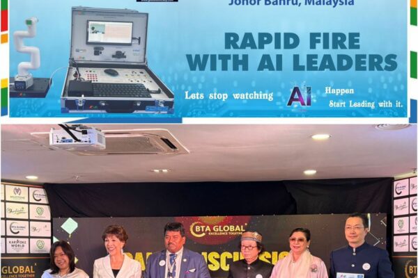 Vision Digital India AI Training Machine Launch at Singapore along with Power Panel Discussion with AI Leaders.