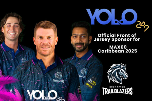 Yolo247 Named Front-of-Jersey Sponsor for Boca Raton Trailblazers in MAX60 Caribbean League 2025