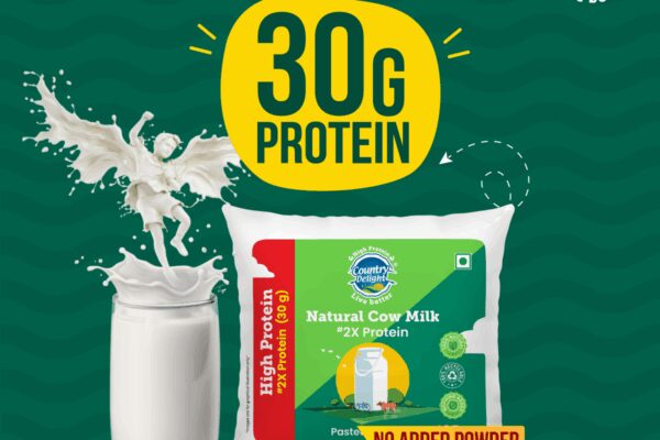 Country Delight Launches High Protein Cow Milk with 2X (30g) Protein — A Game-Changer in India’s Protein Revolution