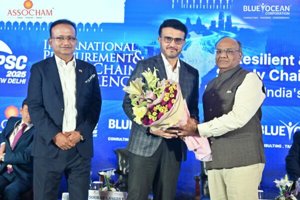 India has the potential to lead globally in the supply chain domain, and the journey begins with empowering our youth” said Sourav Ganguly at the International Procurement and Supply Chain Conference