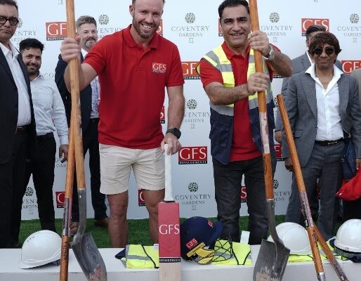 GFS Developments Breaks Ground on High-ROI Coventry Gardens II in DLRC with Mr. 360, AB de Villiers
