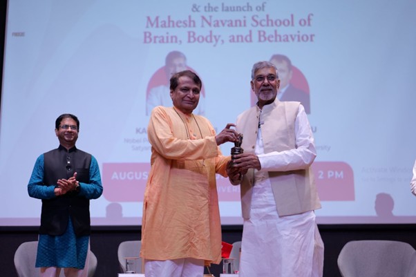 Nobel Laureate Kailash Satyarthi inaugurates Rishihood University’s Mahesh Navani School of Brain, Body, and Behaviour (MaNaS)