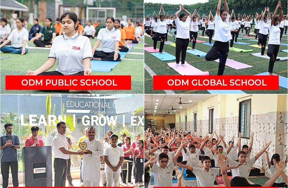 ODM Educational Group Observes 11th International Day of Yoga with Vibrant Celebrations Across Its Campuses