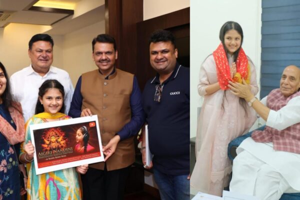 9 years old singer Rashi Rishi Ruia’s music Video Ganesh Aarti released by Audio Curry