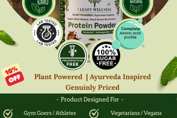 The Leafy Wellness™ Launches Affordable, High-Quality Plant Protein with Ayurvedic Blend