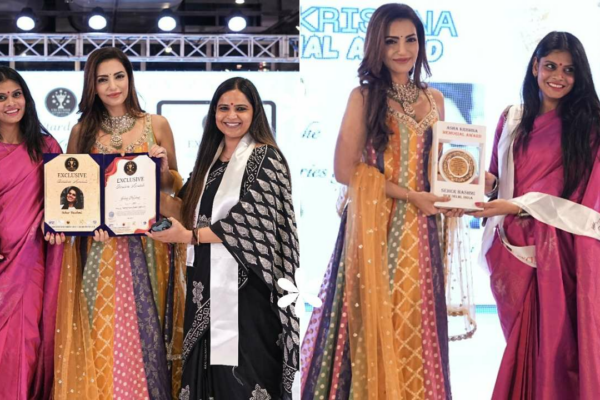 Seher Hashmi Honored with Exclusive Stardom Awards 2025 and Asha–Krishna Memorial Award in Jaipur
