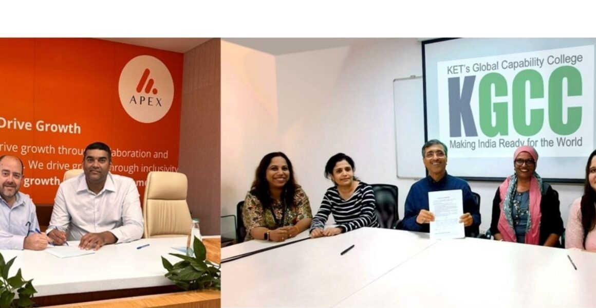 KET’s Global Capability College & Apex Group Launch Asset Servicing Program with Paid Internship and ₹5 Lakh P.A. Placement Offer