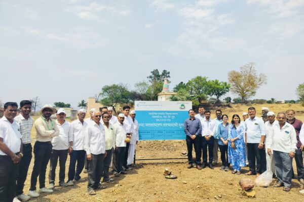 Successful water conservation and educational facilities project in Gokawadi village