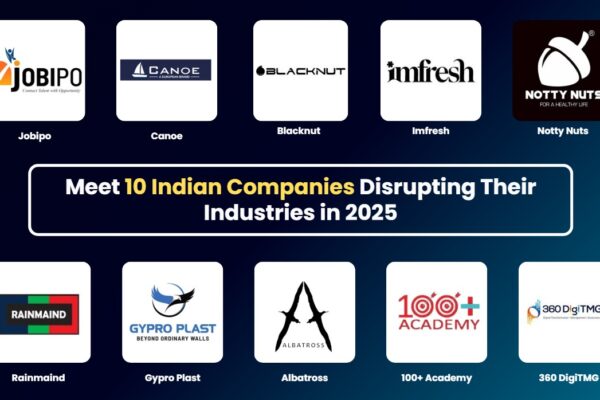 Meet 10 Indian Companies Disrupting Their Industries in 2025