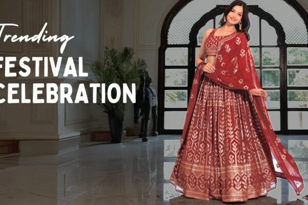 Festive Fashion Alert! Trendy Lehenga Choli Collection from Zeel Clothing