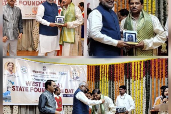 Abhijeeth Bhattacharjee,Ace Social Worker paid a glowing tribute to the newly elected Vice President of India, Shri C.P. Radhakrishnan.