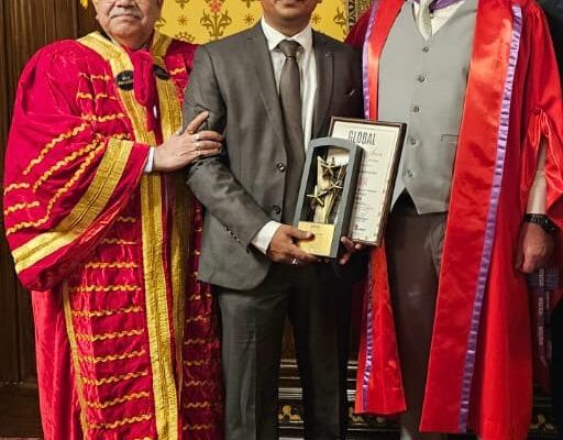 Sachin Rai and SRIT Honoured at UK Parliament with Entrepreneurship Award for Innovation in Laptop Rental and Digital Access