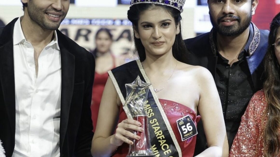 Miss Vaishnavi Khemariya Crowned Miss Starface of India 2025