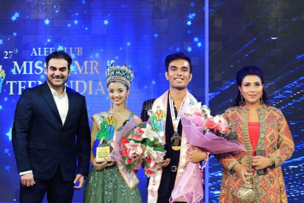 Miss Teen India 2025 Mishty Gadhwal & Mr Teen India 2025 Raghav Sarraf Crowned at Alee Club Grand Finale in Delhi