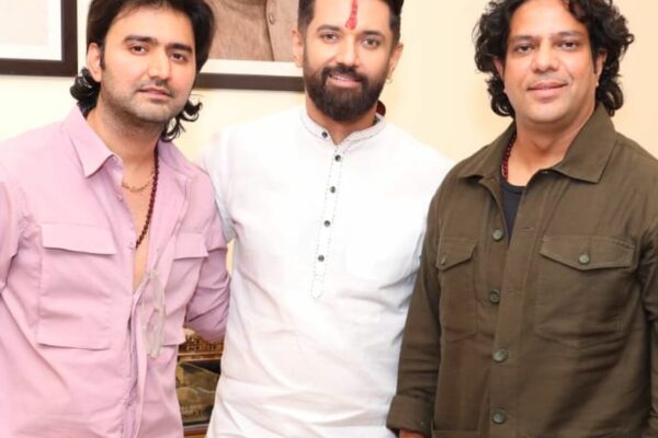Chirag Paswan Extends Wishes to Paras Mehta and Raajveer Sharma for the Grand 3rd FilmGiants Global Awards Happening in Delhi