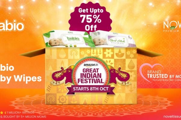 Amazon Great Indian Sale: Bring Big Savings on Novel Babio Baby Products for Indian Parents