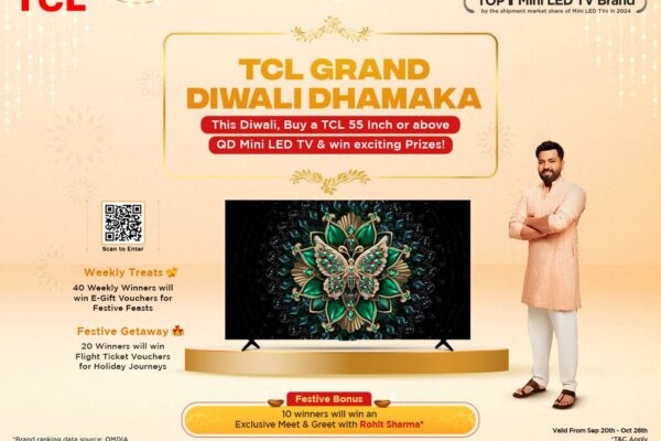 TCL’s Grand Diwali Dhamaka: Exciting Contest for 55 inch & Above QD Mini LED TVs