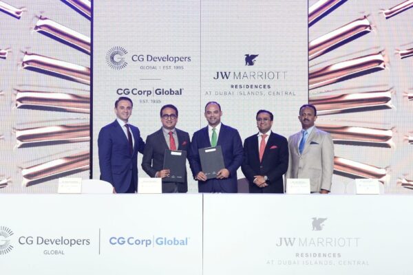 CG Developers Global announces signing with Marriott International and the launch of the first JW Marriott Residence in Dubai