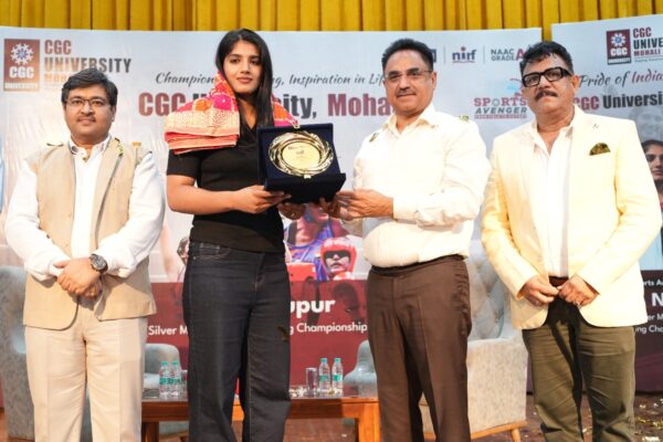 CGC UNIVERSITY, MOHALI OFFICIALLY LAUNCHES BOXING CHAMPION NUPUR AS ITS BRAND AMBASSADOR