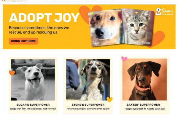 Heads Up For Tails (HUFT) Launches ‘Adopt Joy’ Directory to Help Pets in Need Across India Find Homes