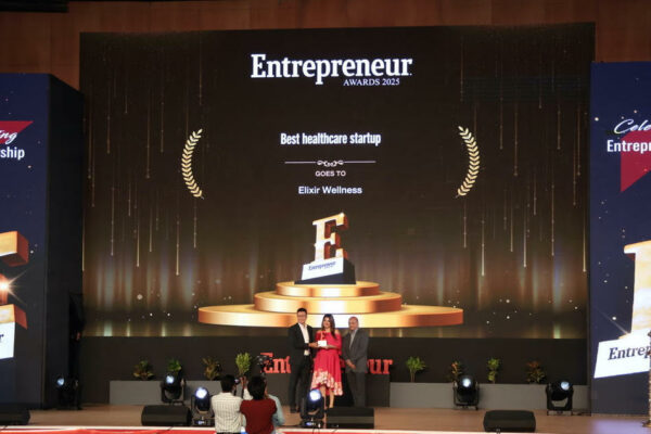 Elixir Wellness Named Healthcare Startup of the Year at Entrepreneur India 2025