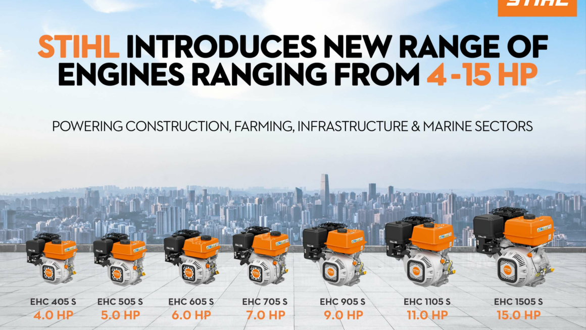 New powerhouses driving Transformation. STIHL India adds new models to its Engine Range