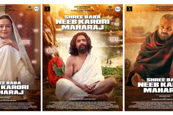 Poster Launch of Film “Shree Baba Neeb Karori Maharaj” Held in Lucknow Celebrating the Life and Legacy of a Revered Saint