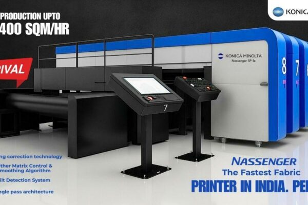 Konica Minolta Nassenger Redefines India’s Textile Industry with the Country’s Fastest & Best Digital Textile Printer
