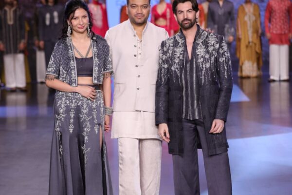 Neil Nitin Mukesh Walks as Showstopper for Designer Kshitij Choudhary’s New Couture Collection “Antarrang”