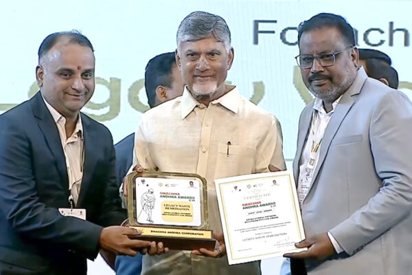 Zigma Global Environ Solutions Honoured with the Swachh Andhra Award 2025 for Excellence in Legacy Waste Management