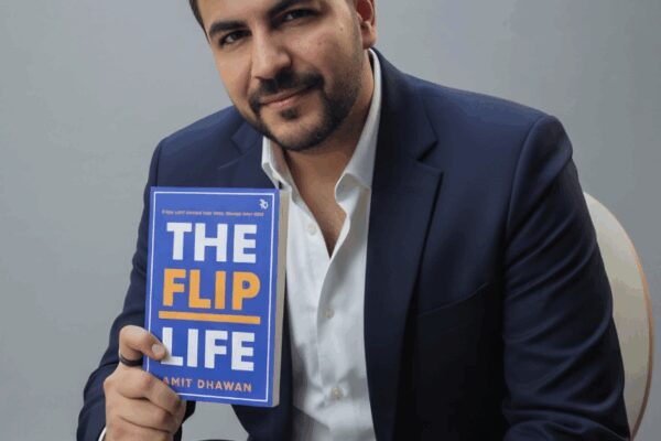 Marketing Leader Amit Dhawan launches The Flip Life, a self-help book that explores the power of perspective